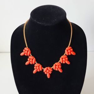 Neon J Crew Statement Necklace